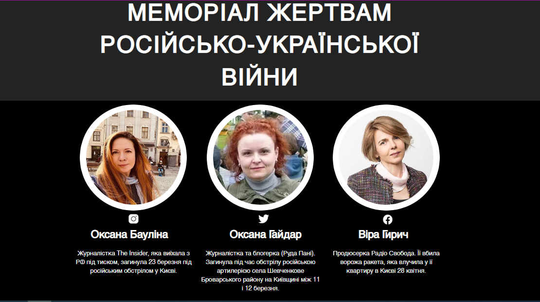 «Жертви не статистика, це реальні люди»: волонтери створили Меморіал цивільним жертвам російсько-української війни